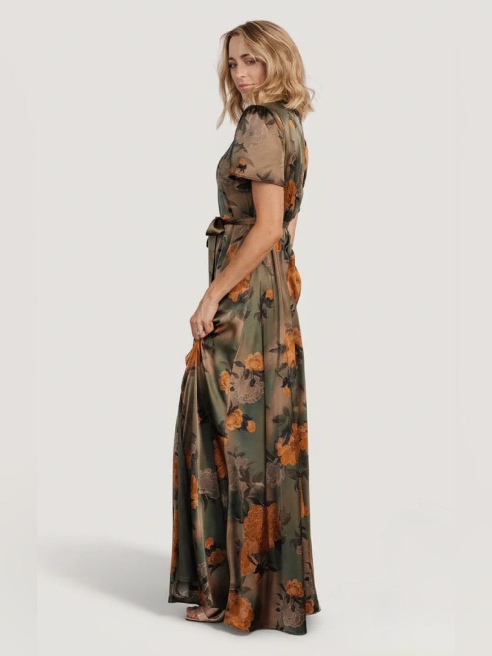 Baltic Born Agnes Satin Maxi Dress - Picture 7 of 9